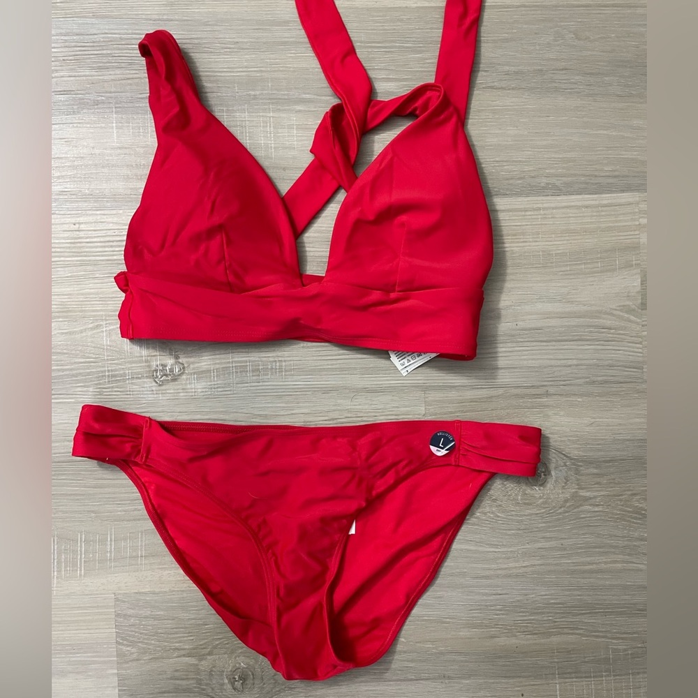 NWT Hollister red bikini